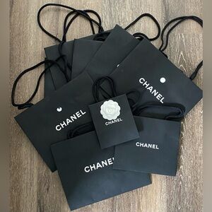 Chanel Black Shopping Bag Collection